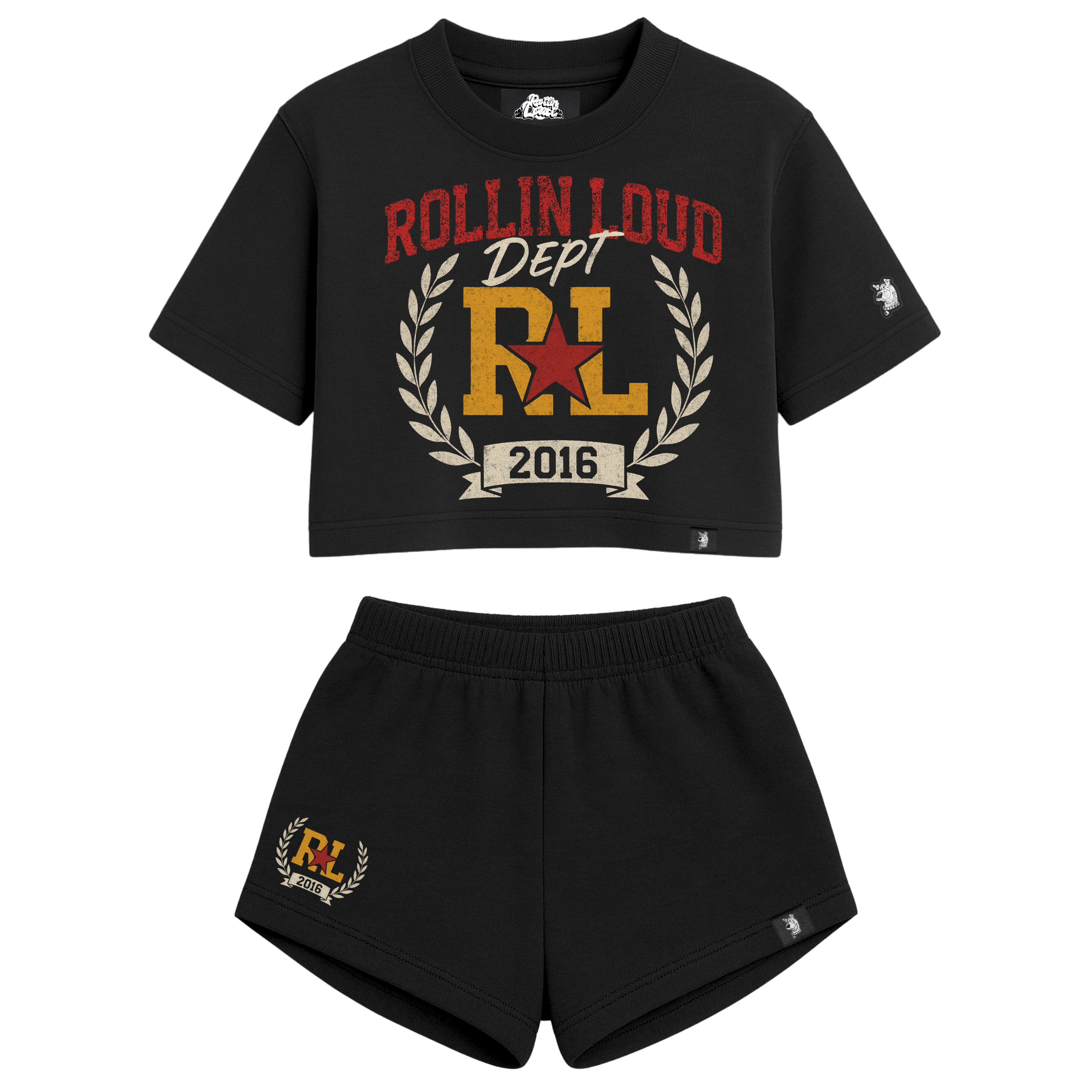 RL Crest - Womens Crop Set