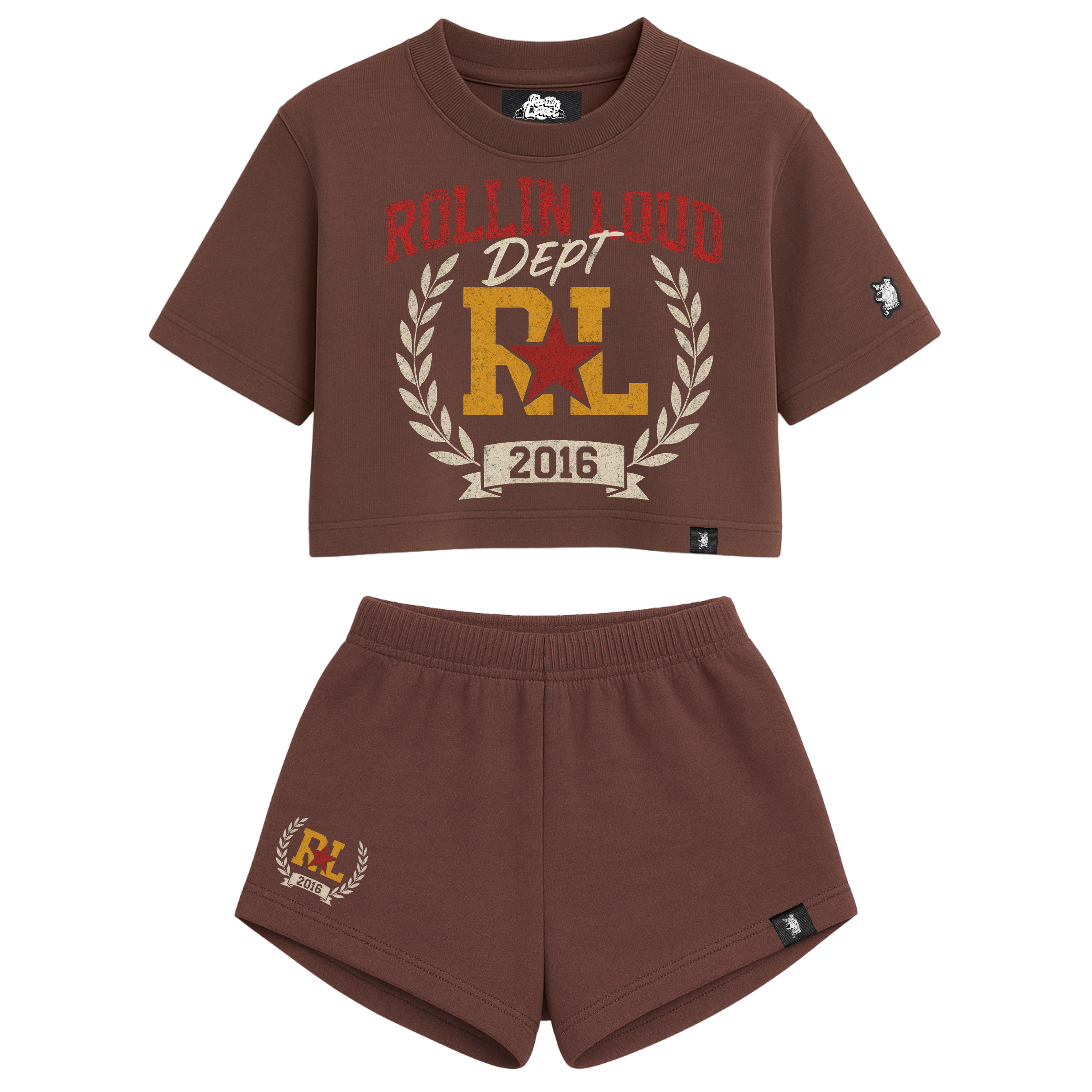 RL Crest - Womens Crop Set