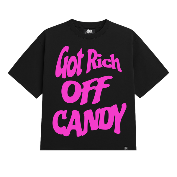 Got Rich Off Candy- Heavy T-Shirt