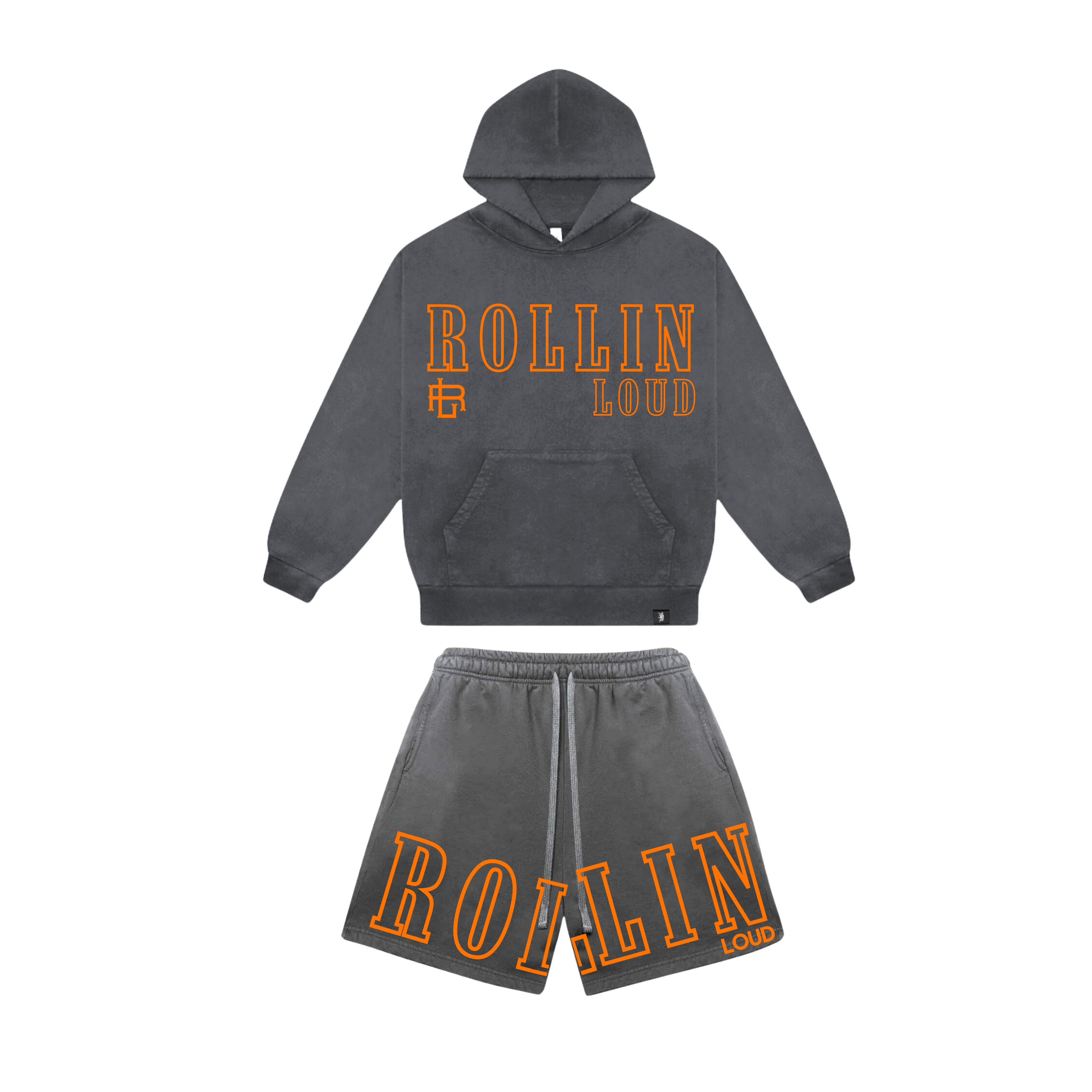 Essentials - Garment Dyed Hoodie Set